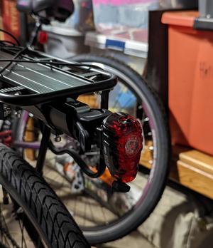 Rear Bike Rack Taillight Adaptor