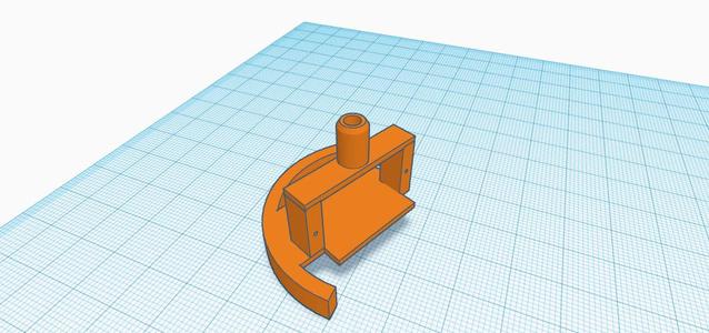 9g Servo Bracket for 52mm Can