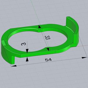Pump hose slide retainer clip