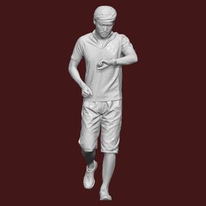1:43 MAN RUNNING