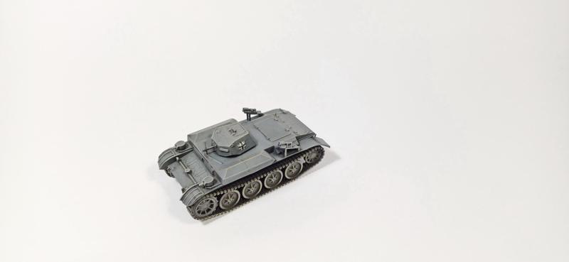 Flammpanzer II Ausf.A (Sd.Kfz.122) + 3 Tankmen (Germany, WW2)