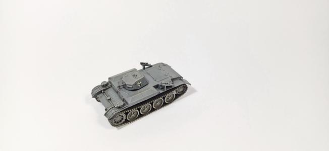 Flammpanzer II Ausf.A (Sd.Kfz.122) + 3 Tankmen (Germany, WW2)