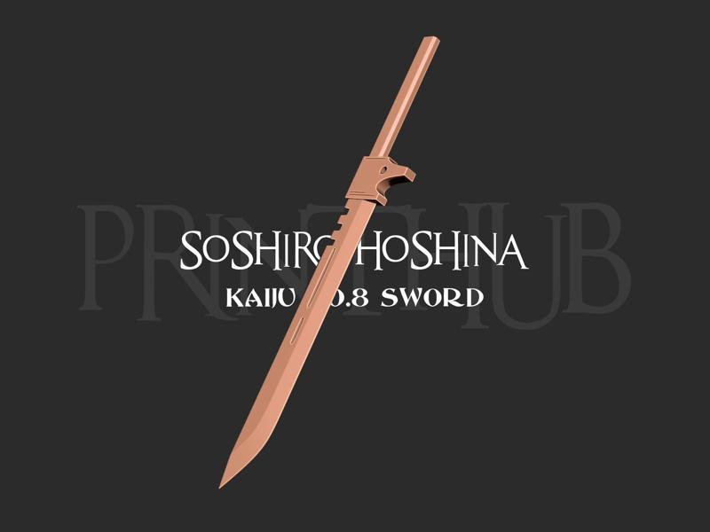 Kaiju No.8 Sword - Soshiro Hoshina Cosplay Weapon