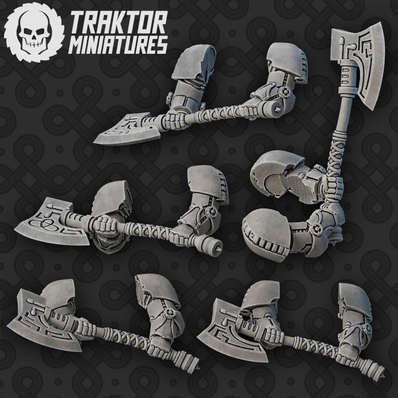Jomsviking Huskarlar Axes
