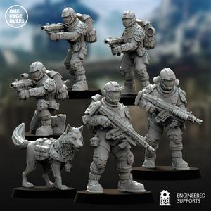 Infantry Squad - Human Defense Force