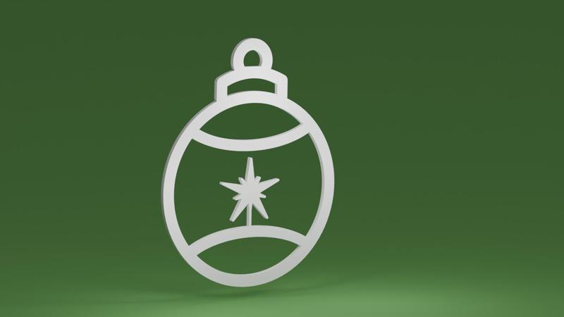 Christmas Bauble 09 (Christmas tree ornament)