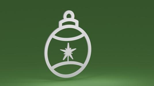 Christmas Bauble 09 (Christmas tree ornament)