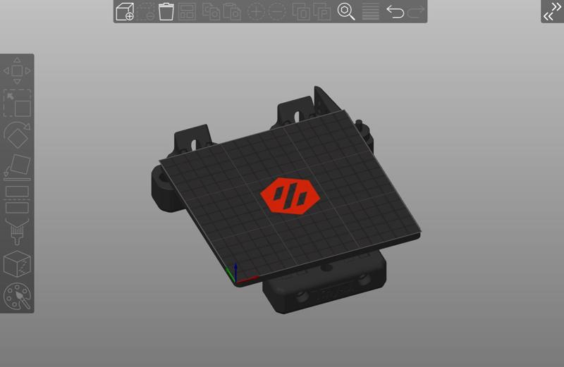 Tiny-M Bed model for Slicer
