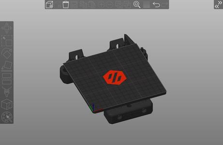 Tiny-M Bed model for Slicer