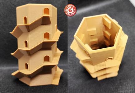 Spiral Tower of Mystery Doors