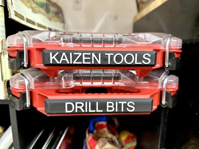 Low-Profile Milwaukee Packout Handle Labels