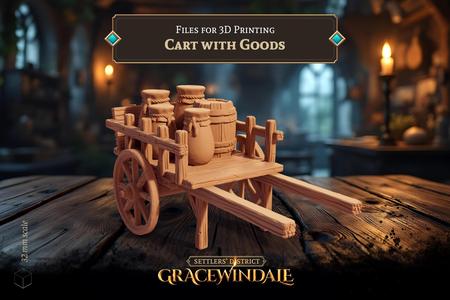 Cart with Goods