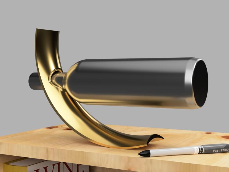 Wine bottle stand