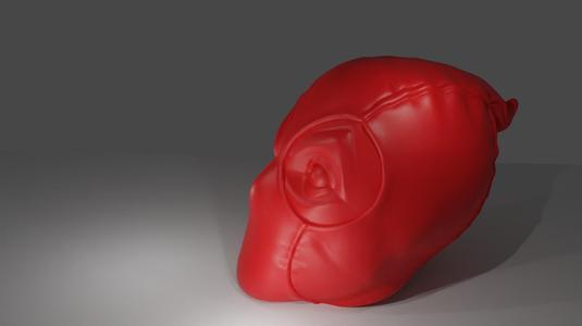 Lucky 13 Deadpool head