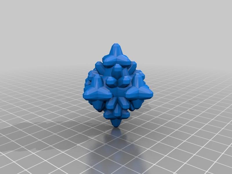 Cubic Fractal +4 rounded