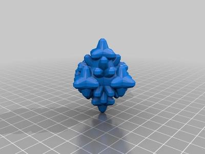 Cubic Fractal +4 rounded