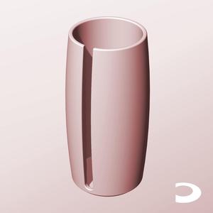 CR68-170-S Slotted Modular Stacking Storage Boxes | Printable Objects - Infinite Containers | stl file for 3d printing