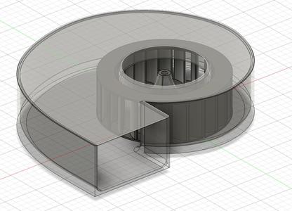 Radial Fan 100mm