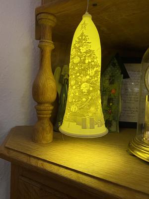 Christmas Bell.  Led lamp. falco*sign.