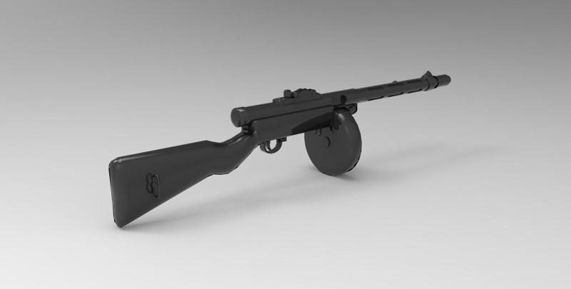 Suomi KP-31 submachine gun