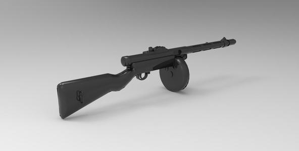 Suomi KP-31 submachine gun