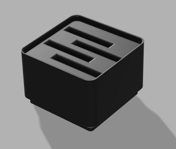 Gridfinity SD Card Holder (Actually Good Edition)
