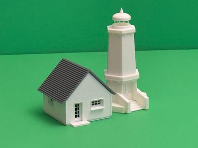 LIGHT HOUSE 1:87 HO SCALE