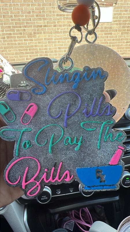 Slingin' Pills Freshie Mold - 3D Model Mold Box for Silicone Freshie Moulds