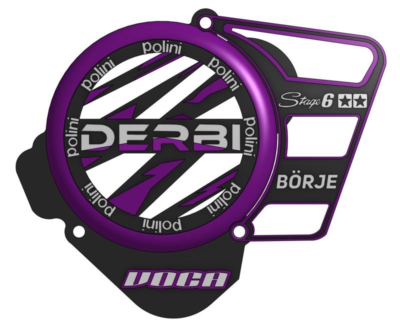 DERBI IGNITION COVER