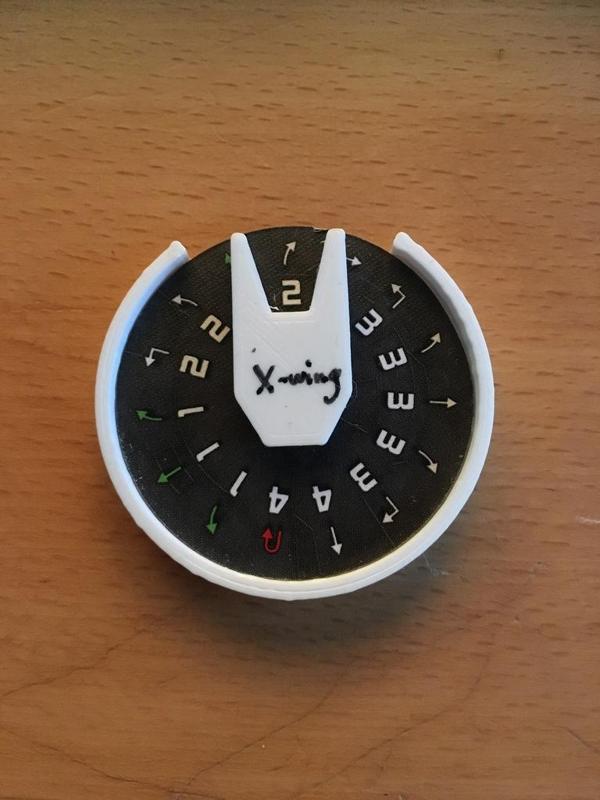 X-Wing Miniatures: Maneuver Dial Case (NO Cut-out)