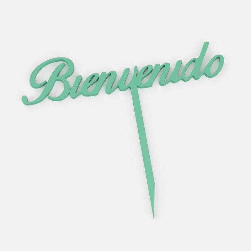 Welcome cake topper - welcome cake topper - welcome cake sign