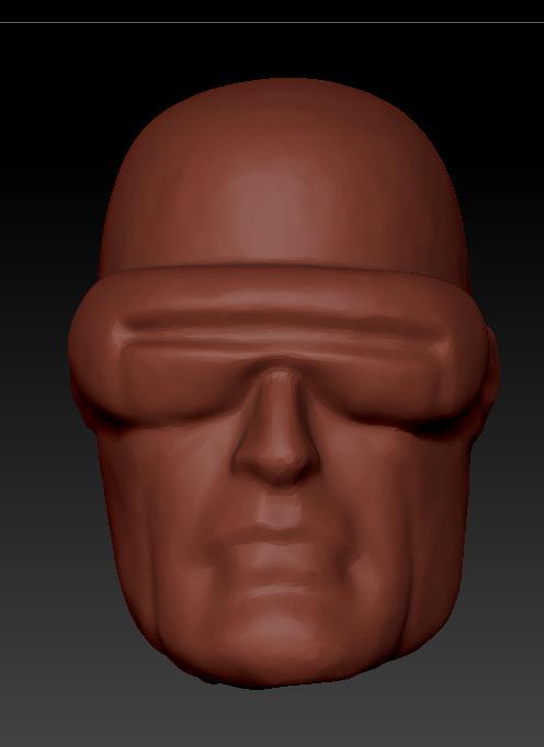Marvel Select Cyclops 3d scan head