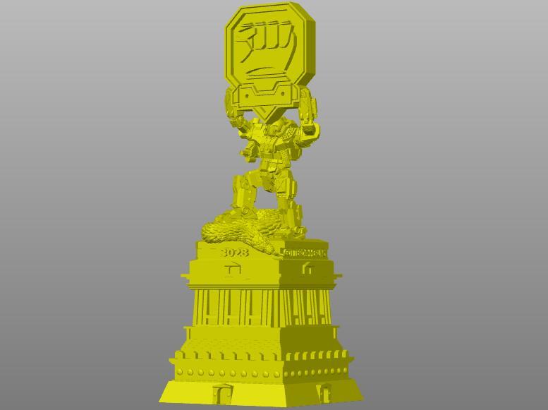 BT House Space Fist Monument - 6mm