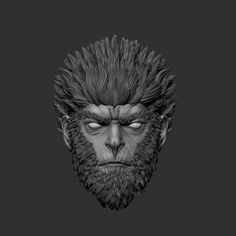 Head Sun Wukong  Action Figure (BLACK MYTH WUKONG)