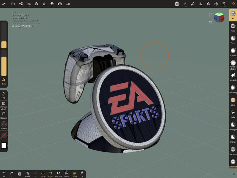 DualSense-DualShock Holder EA Sports Theme