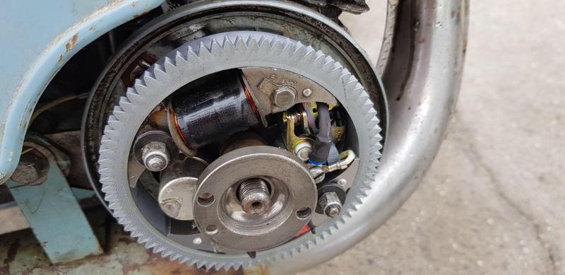 Centering ring for armatures, AV7 engine ignition, Motorcycle and Motor Comfort