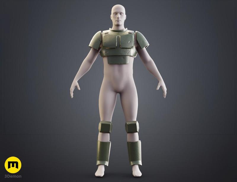 Cadian Shock Trooper Armor