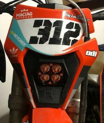 Enduro led headlight for KTM exc 2017-2023
