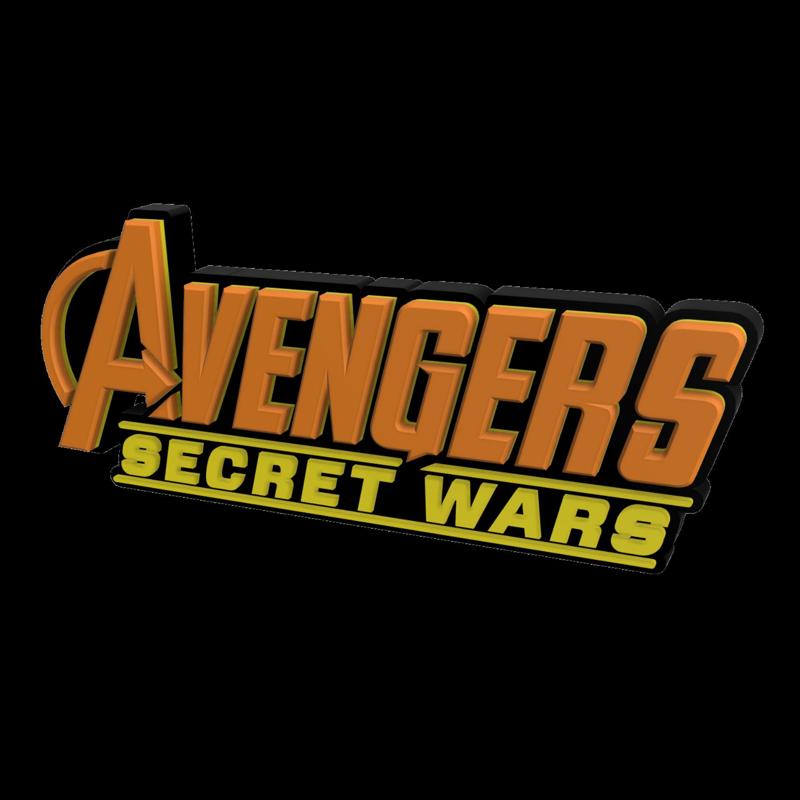 3D MULTICOLOR LOGO/SIGN - AVENGERS: SECRET WARS