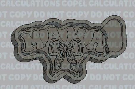 Mama Bow Silicone Mold Housing