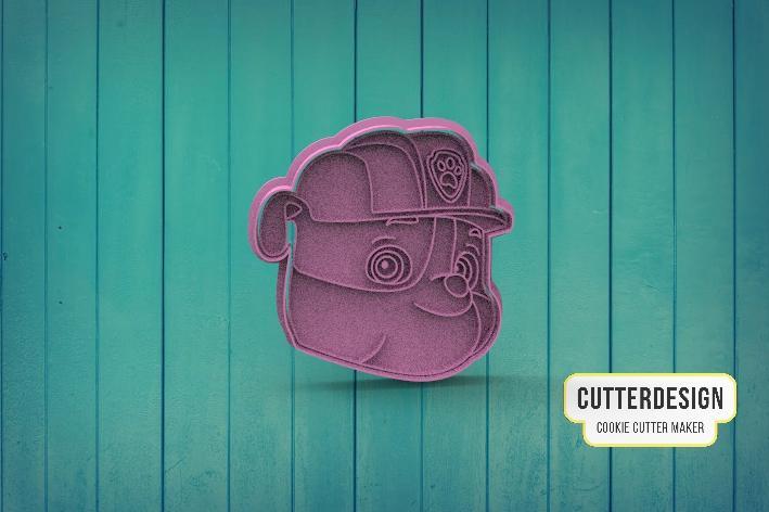 Rubble Paw Patrol Cookie Cutter