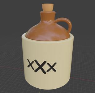 Old Timey Jug Jar