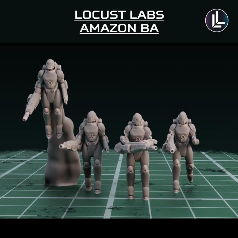 Amazon Combat Armor 32mm