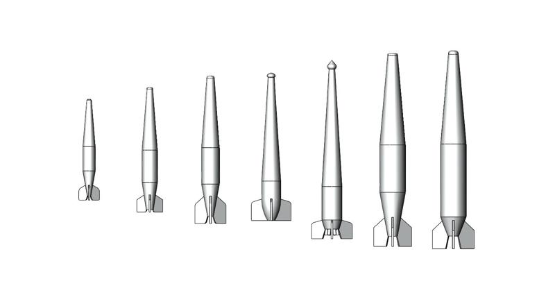 Bomben torpedo (1:72)