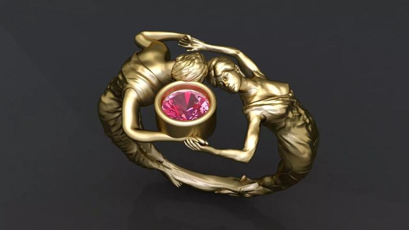 Couple Engagement RIng