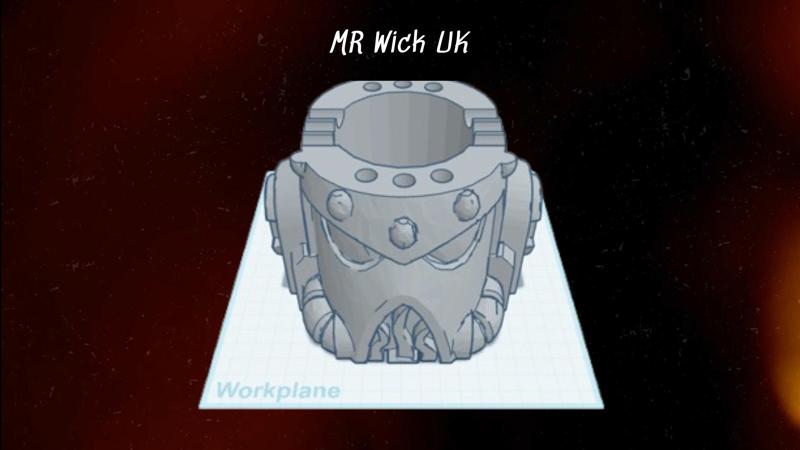 Space Chad Paint Wash Pot 12.