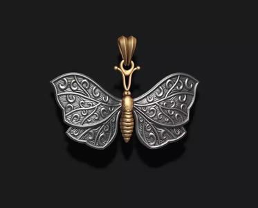 Butterfly pendant