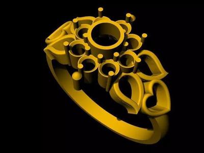Cluster Ring 3dm file