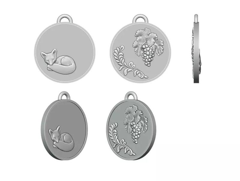 Aesop fables pendant 2