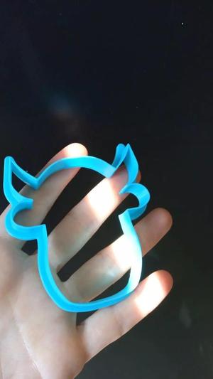 STL cow cookie cutter